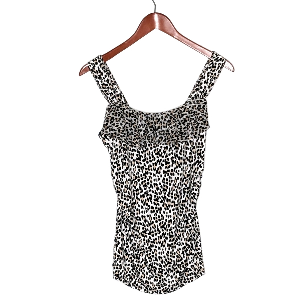 FINAL DAYS $5 Leopard Print Sleeveless Top -CLOSET CLOSING   - Picture 2 of 9